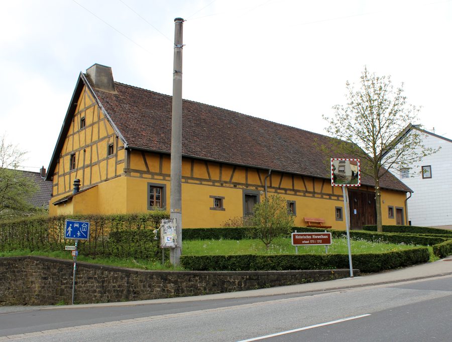 Storica Hiwwelhaus ad Alsweiler, una frazione del comune di Marpingen