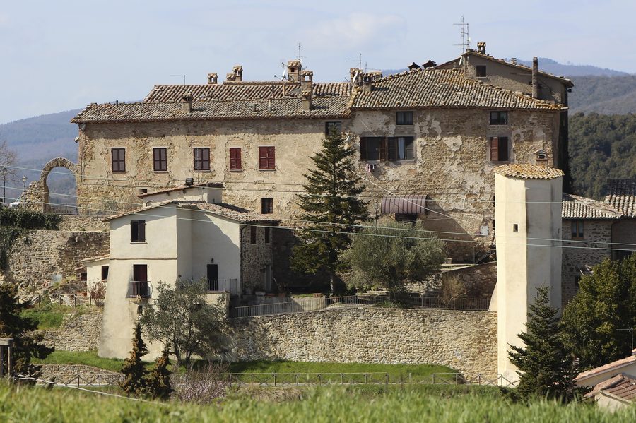 Castello di Migliano nella provincia di Perugia