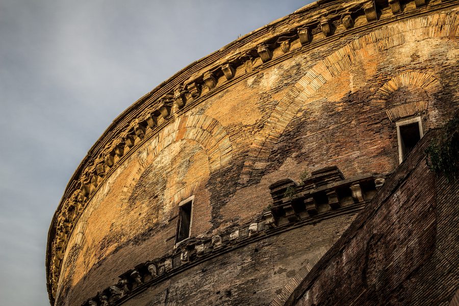 Pantheon a Roma con la sua monumentale cupola