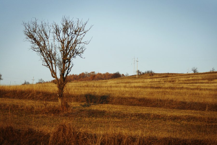 Ambiente rurale di Përlepnicë nel comune di Gjilan