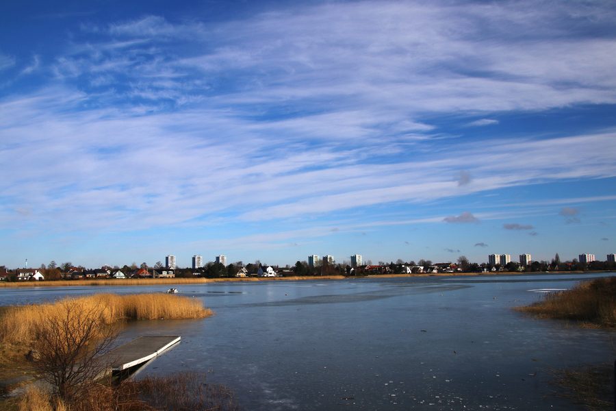 Vallensbæk nello Strandparken con paesaggio costiero