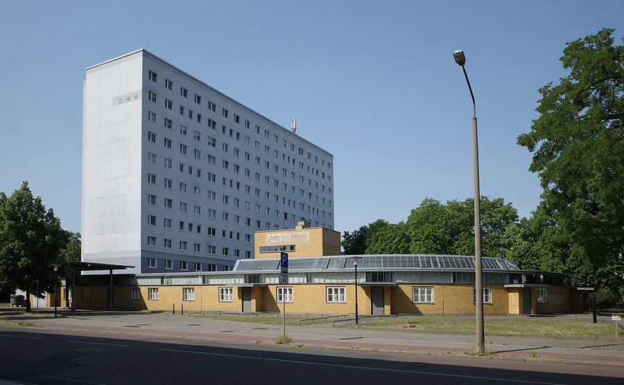 Ufficio di collocamento di Dessau di Walter Gropius a Dessau-Roßlau