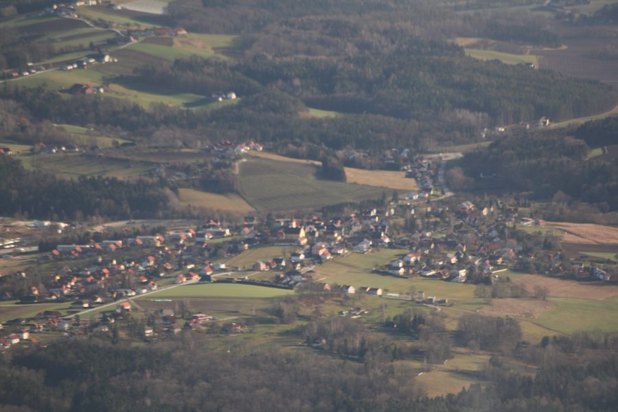 Veduta di Kumberg in Stiria
