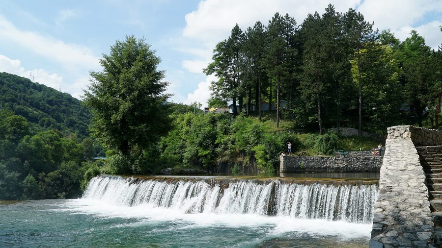 Cascata a Jajce, Bosnia ed Erzegovina