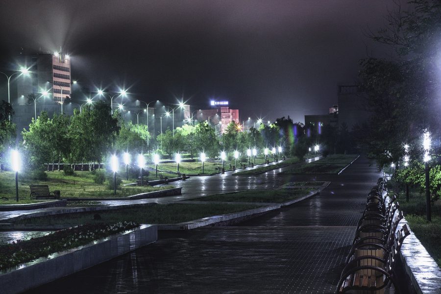 Microdistretto 3 a Stepnogorsk, Kazakistan