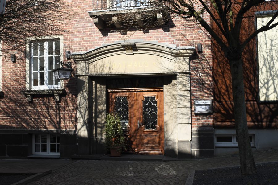 Vecchio municipio a Wassenberg nel circondario di Heinsberg