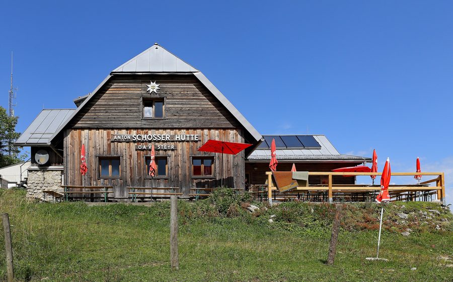 Rifugio Anton-Schosser sulla Hohen Dirn
