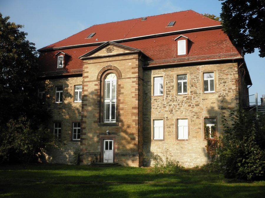 Castello a Nausitz in Turingia