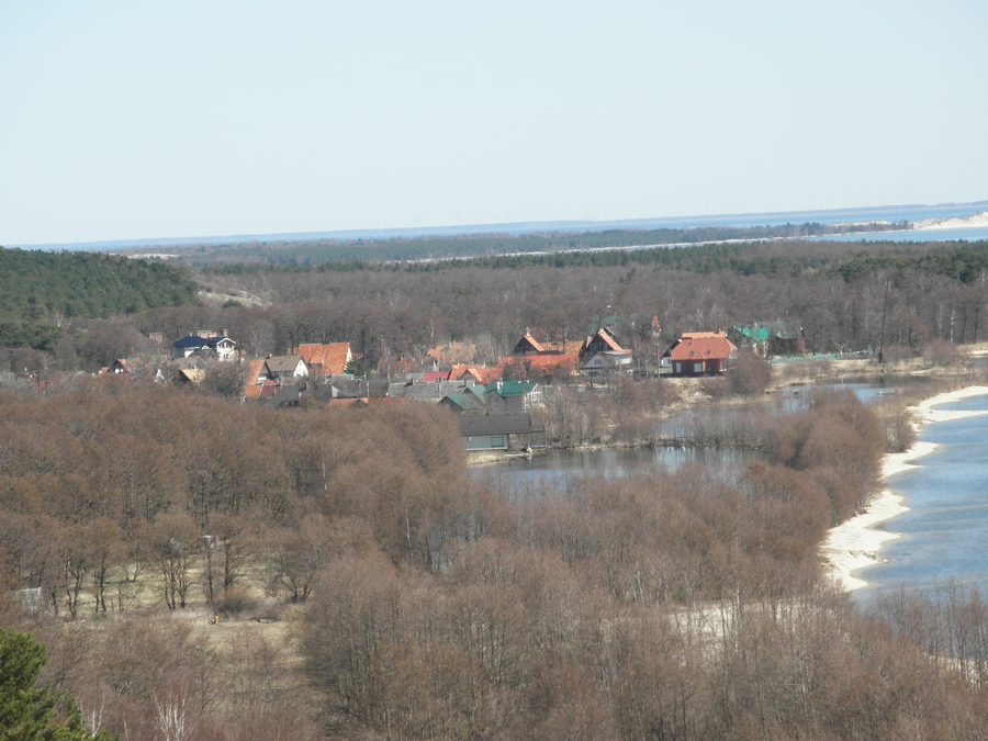 Vista da sud su Pillkoppen (Morskoje) nell'oblast' di Kaliningrad