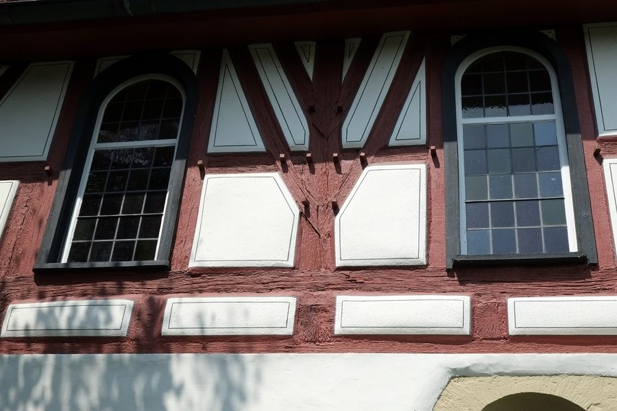 Chiesa evangelica a Weißbach nel circondario di Hohenlohe