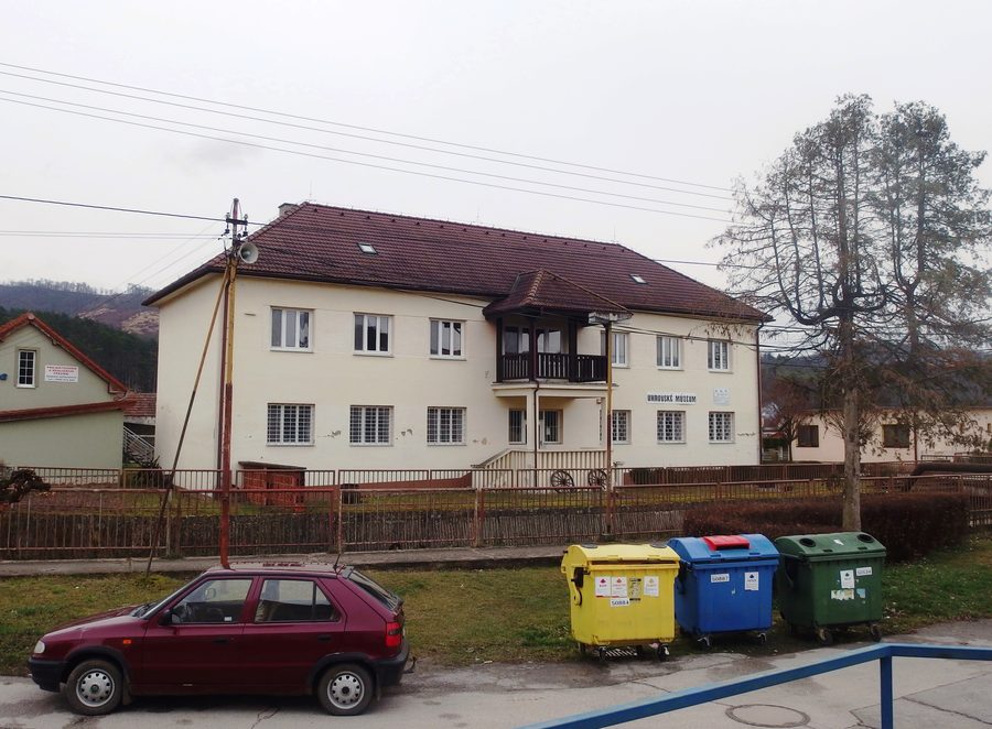 Museo in un edificio storico a Uhrovec