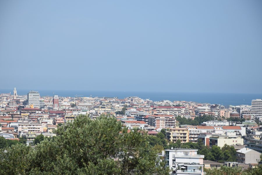 Vista panoramica di Pescara dal Colle Falcone