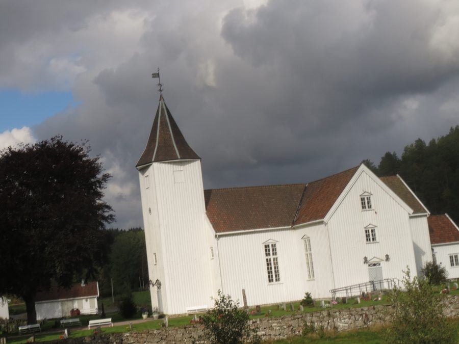 Chiesa di Holum a Krossen presso Mandal