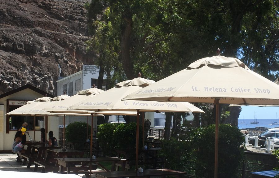 Caffè di St. Helena in un bar
