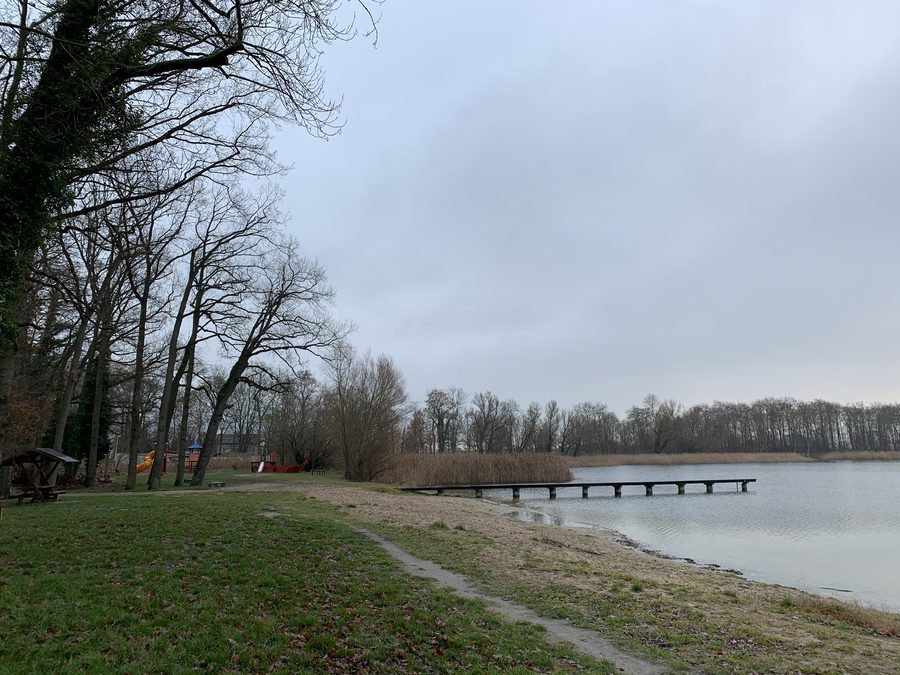 Punto balneare sul lago cittadino di Strasburg (Uckermark)