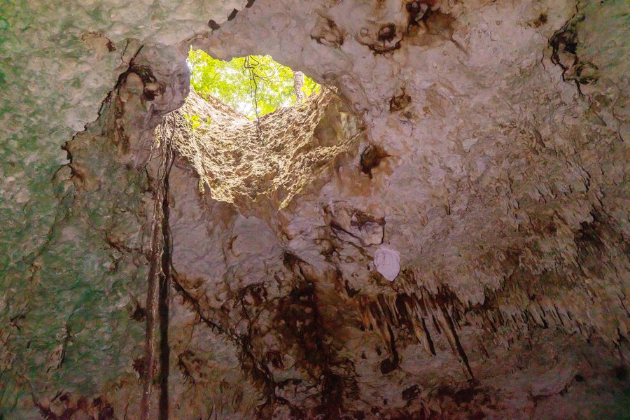 Cenote Dos Ojos nello Yucatán in Messico
