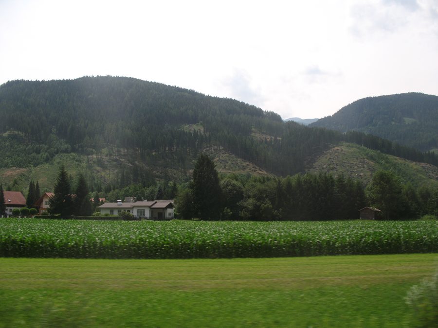 Vista di Trieben in Austria