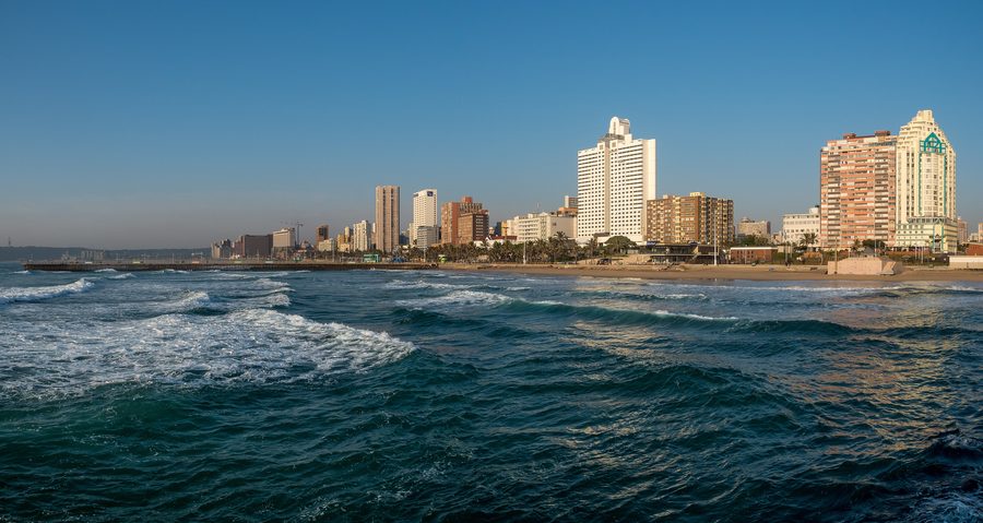 South Beach a Durban, KwaZulu-Natal, Sudafrica