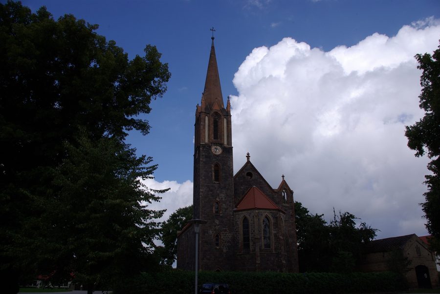 Chiesa a Hohensaaten, Bad Freienwalde, Brandeburgo
