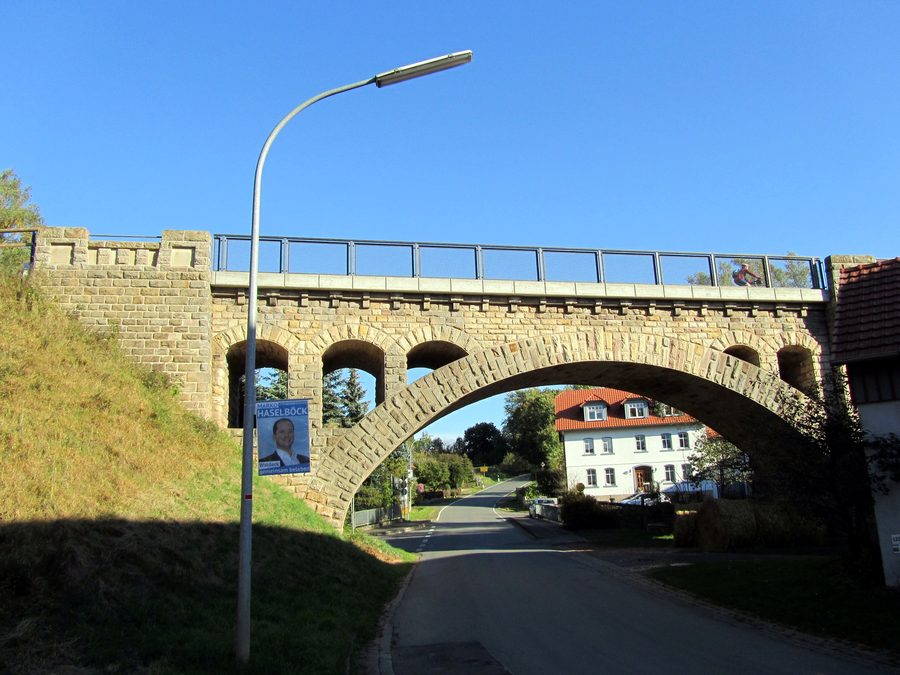 Viadotto di Netze sulla pista ciclabile Ederseebahn-Radweg