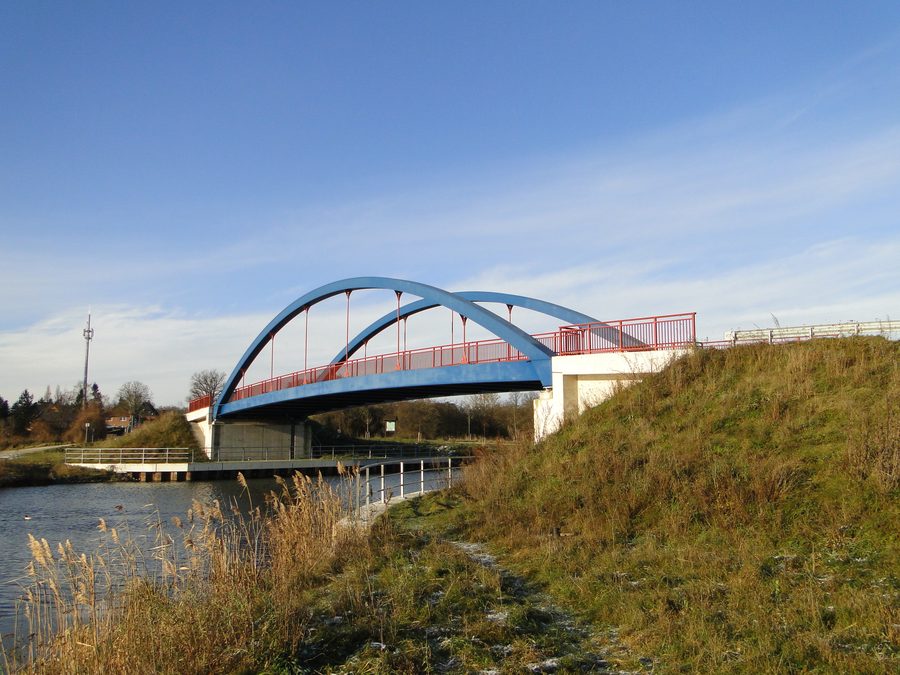 Ponte sul canale Elba-Lubecca presso Dalldorf nel circondario del ducato di Lauenburg