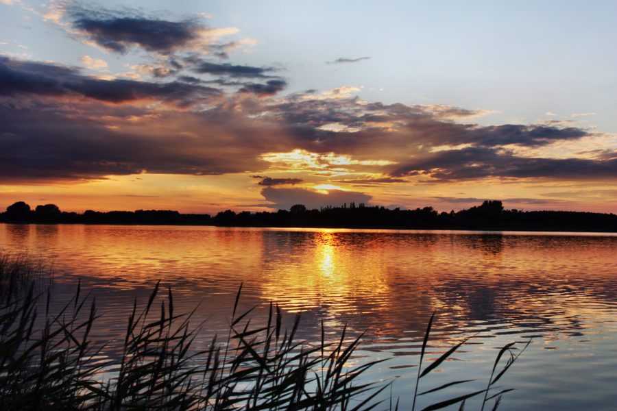 Atmosfera serale sull’Inselsee presso Mühl Rosin