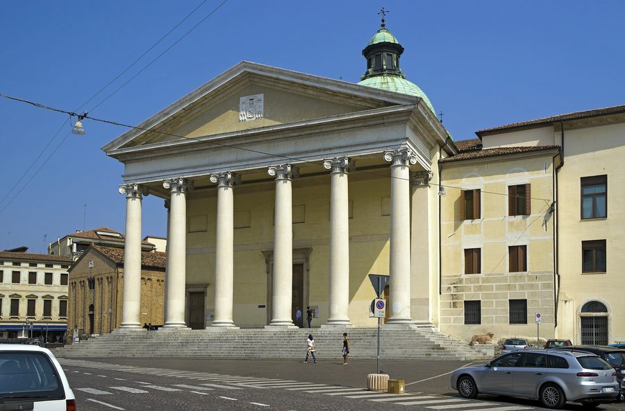 Facciata del duomo di Treviso