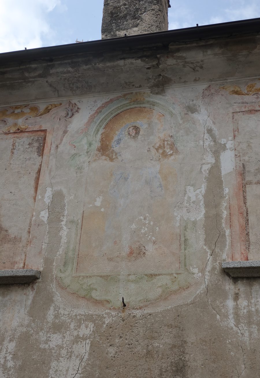 Affresco votivo raffigurante l'Assunzione a Nonio, Piemonte