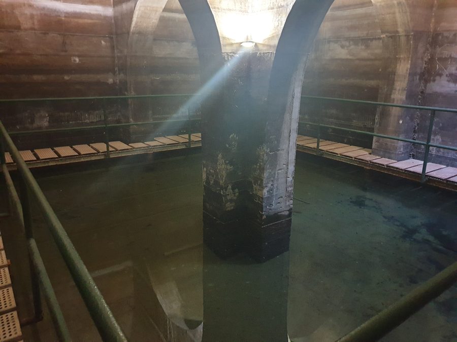 Aljibe del Castillo de Iznájar