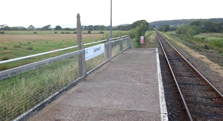 Stazione di Llanbedr sulla Cambrian Coast Railway