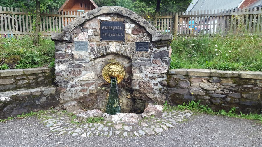 Sorgente della Werra presso Masserberg