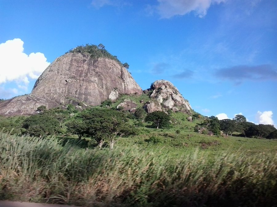 Vista di Pedra Azul nello stato del Minas Gerais, Brasile