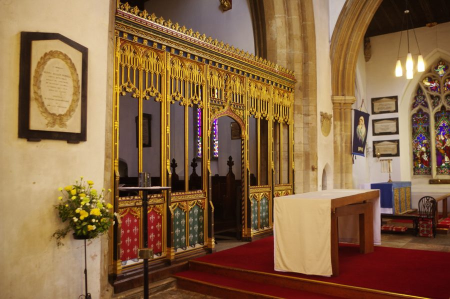 Interno della chiesa parrocchiale di Newport Pagnell