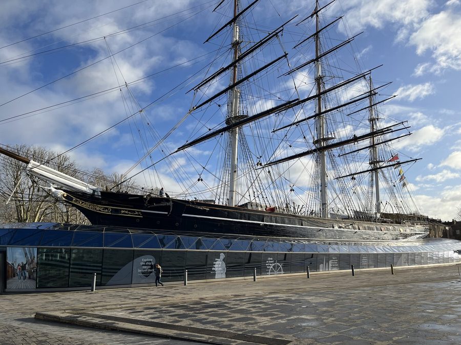 La Cutty Sark a Greenwich, Londra
