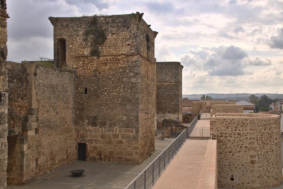 Castillo de Niebla, una fortificazione storica a Niebla, Huelva