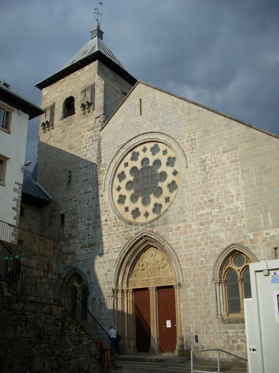 Colegiata de Santa María de Orreaga-Roncesvalles in Navarra