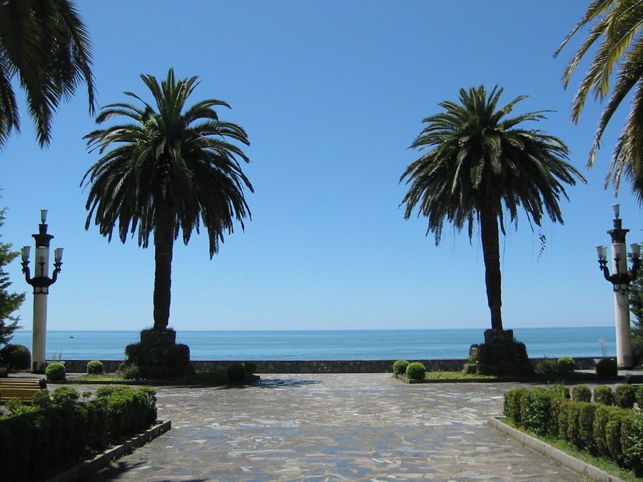 Piazzale a Gagra
