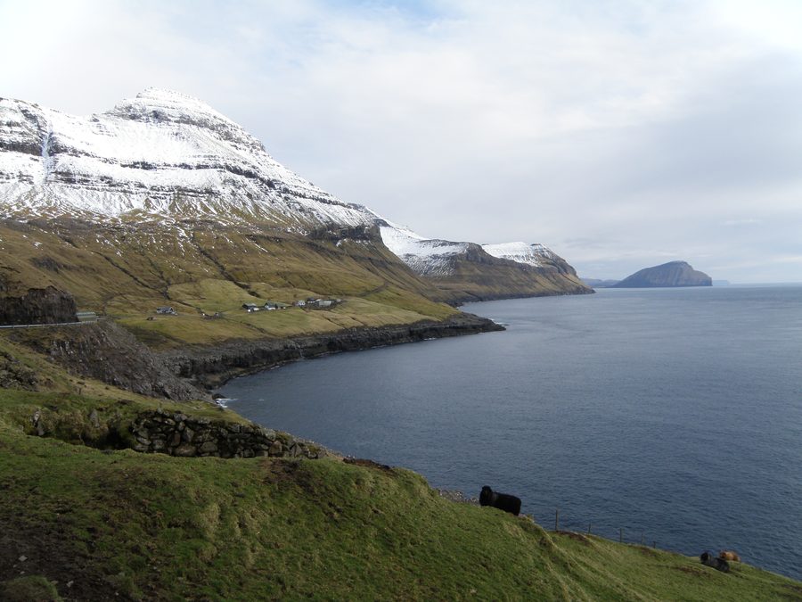 La costa occidentale di Streymoy