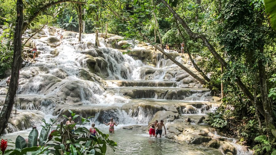 Dunn’s River Falls in Giamaica