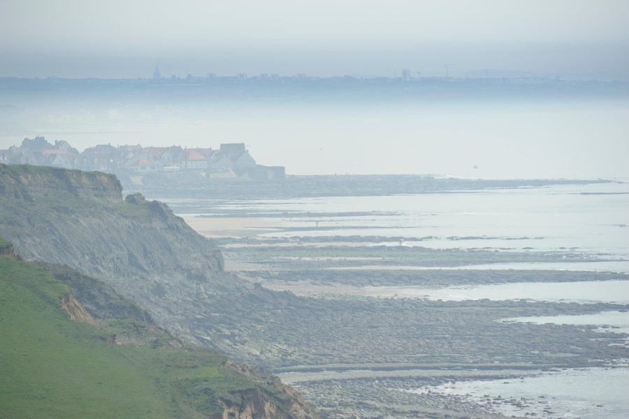 Scogliere costiere tra Cap Gris-Nez e Boulogne-sur-Mer sulla Costa d'Opale