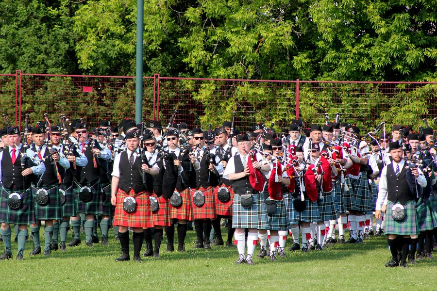 Partecipanti agli Antigonish Highland Games 2015
