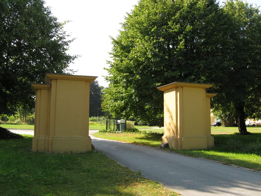 Ingresso alla tenuta di Diekhof