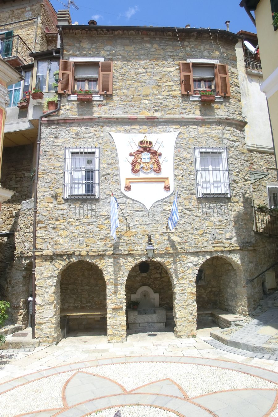 Palazzo dei Monaci, sede della Zecca di Seborga