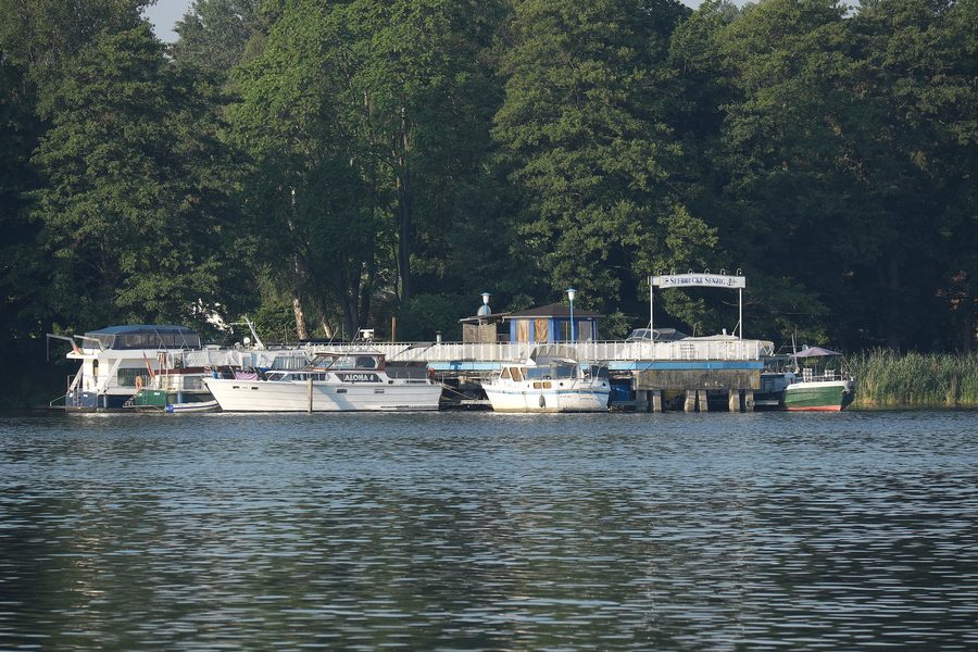 Pontile sul lago Krüpelsee a Senzig