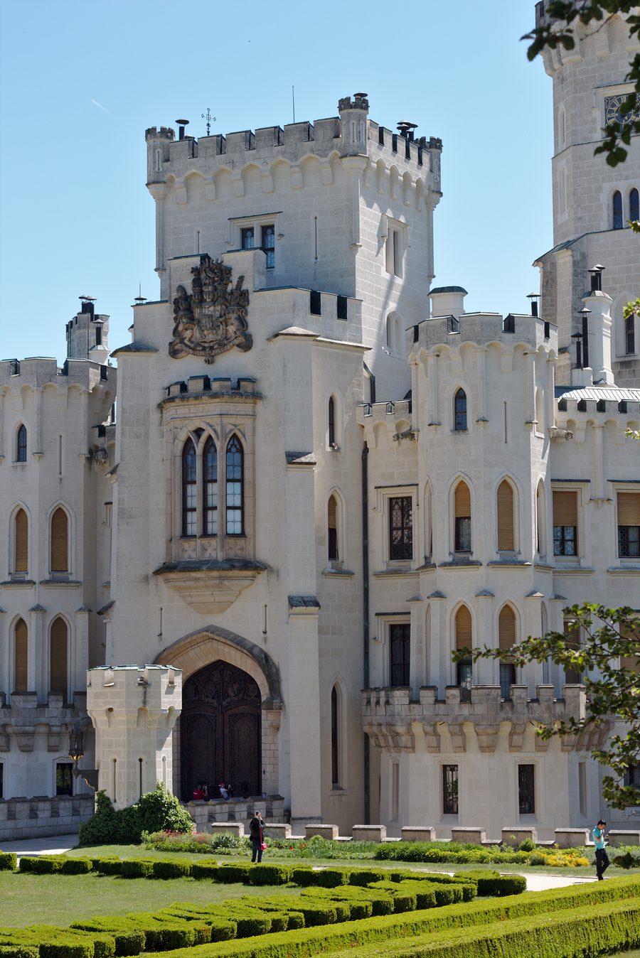 Castello di Hluboká a Hluboká nad Vltavou