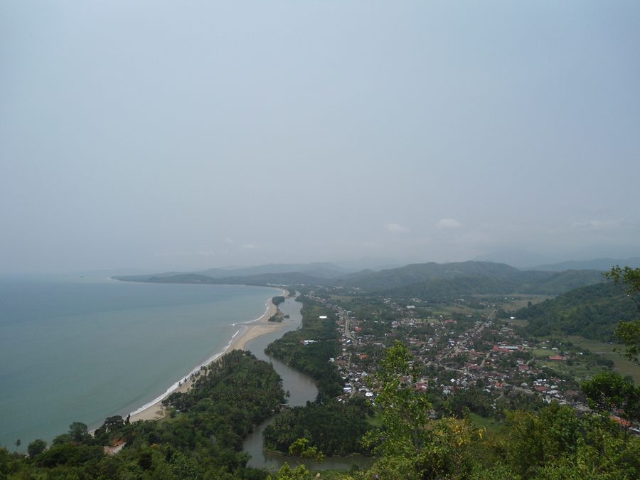 Vista dal Puncak Langkisau