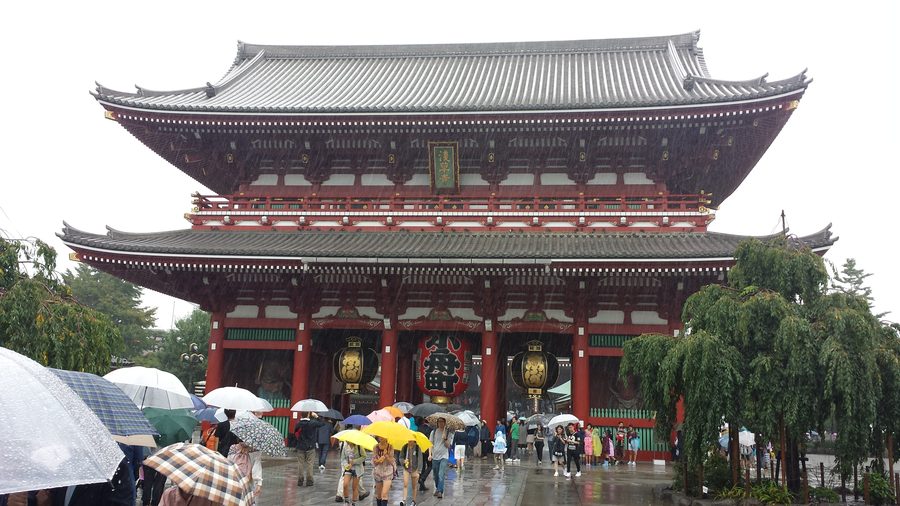 Hōzōmon ad Asakusa, Tokyo