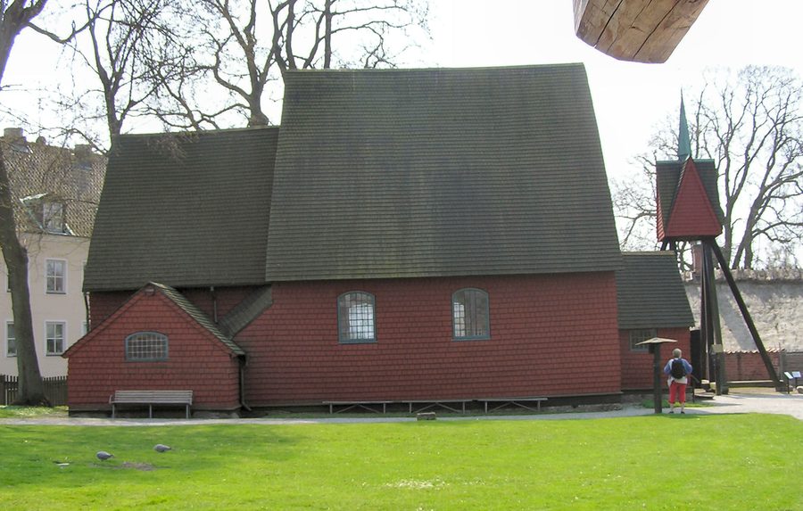 Chiesa di Bosebo nel museo all’aperto Kulturen di Lund
