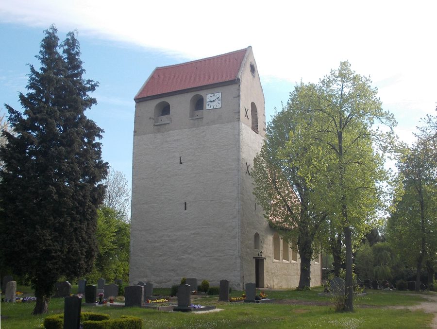 Chiesa a Radefeld, Schkeuditz, circondario della Sassonia Settentrionale