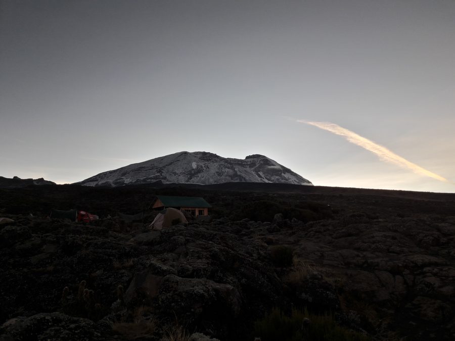 Atmosfera mattutina al Kilimangiaro